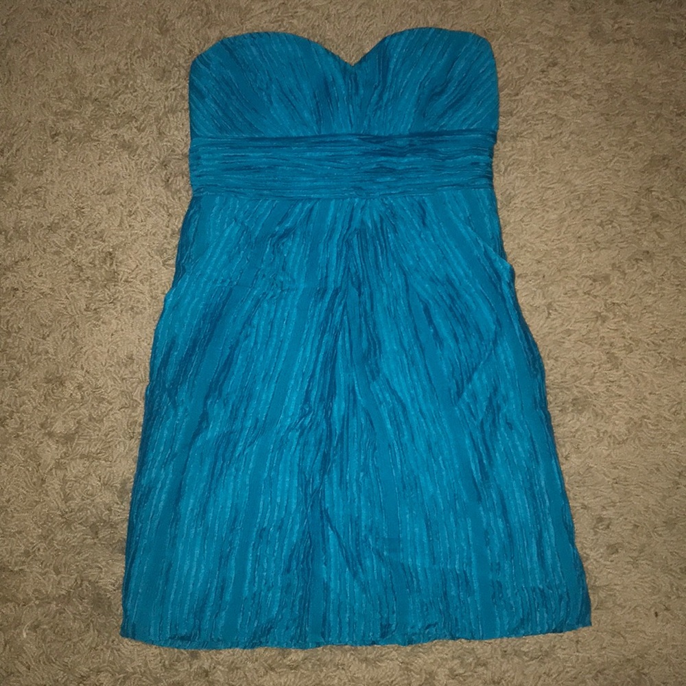 Turquoise Mini dress